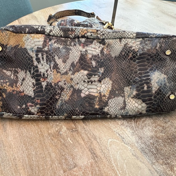 Tory Burch Snakeskin Shoulder Bag - Picture 13 of 15